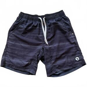 Vuori Kore Shorts Lined Sonora Stripe V302 Men's Size APPROX XS 7" Inseam